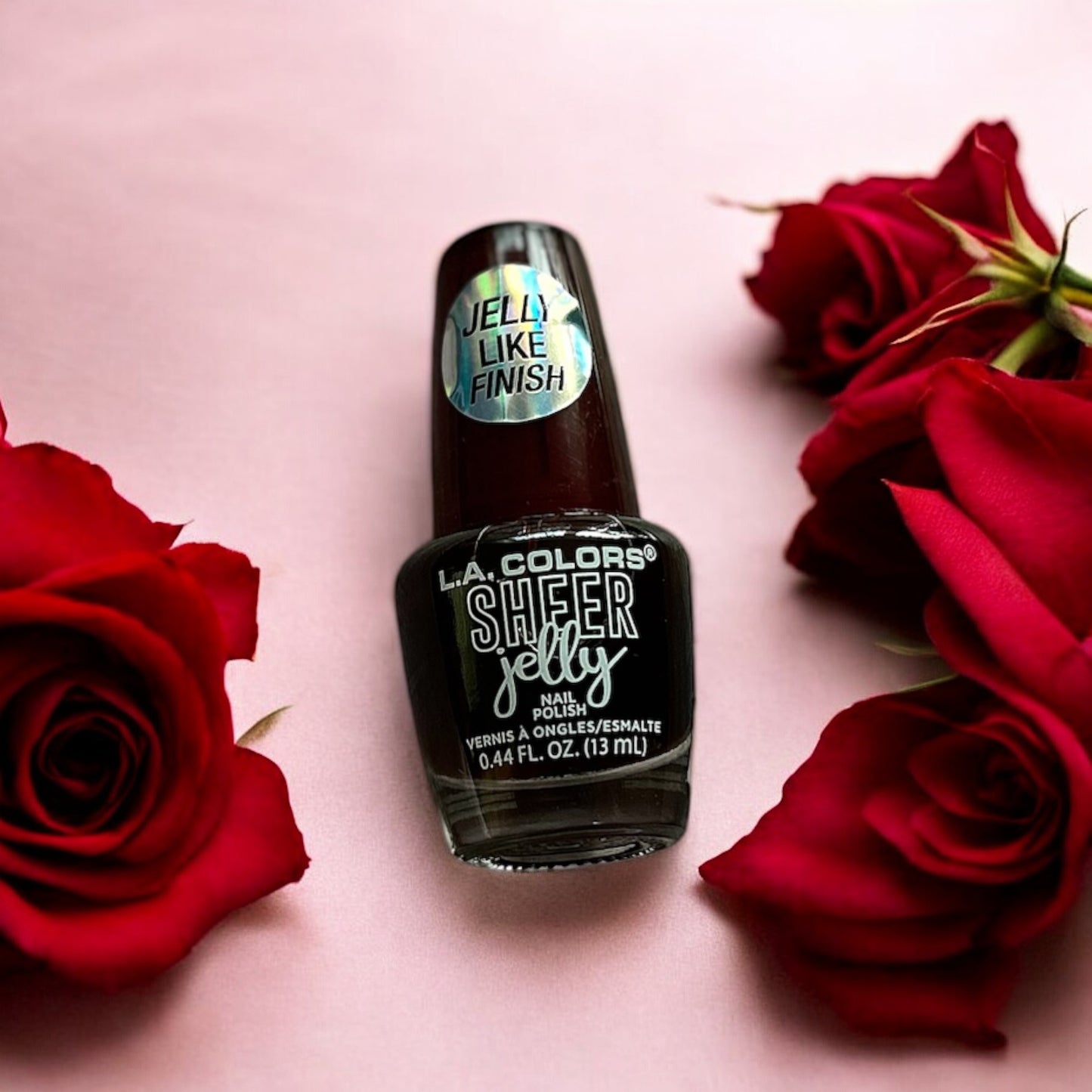L.A Colors Sheer jelly nail polish