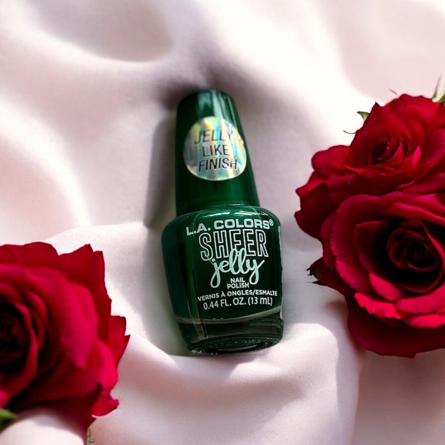 L.A Colors Sheer jelly nail polish