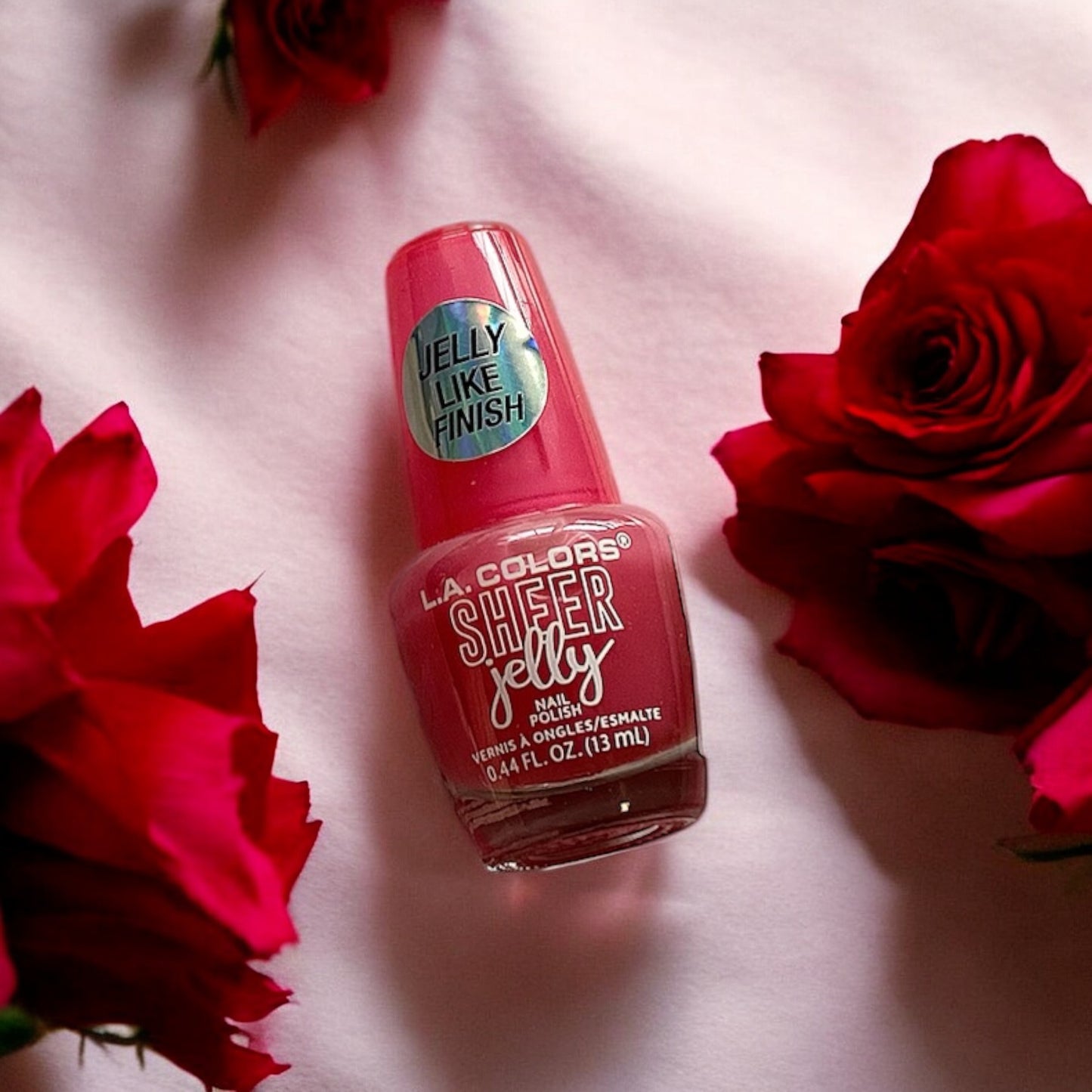 L.A Colors Sheer jelly nail polish