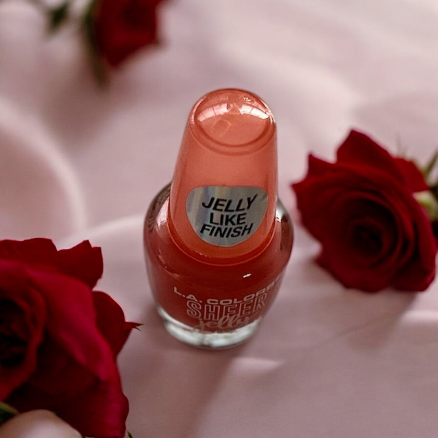 L.A Colors Sheer jelly nail polish