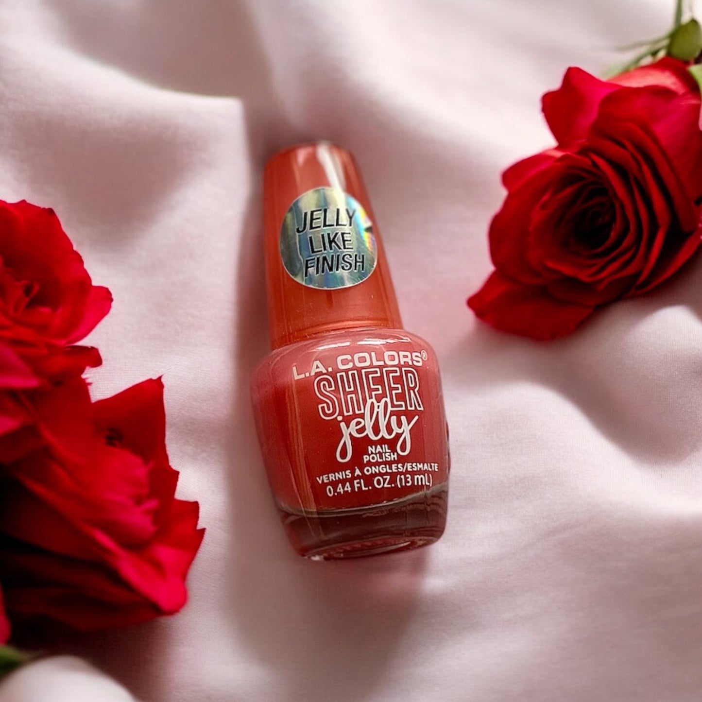 L.A Colors Sheer jelly nail polish