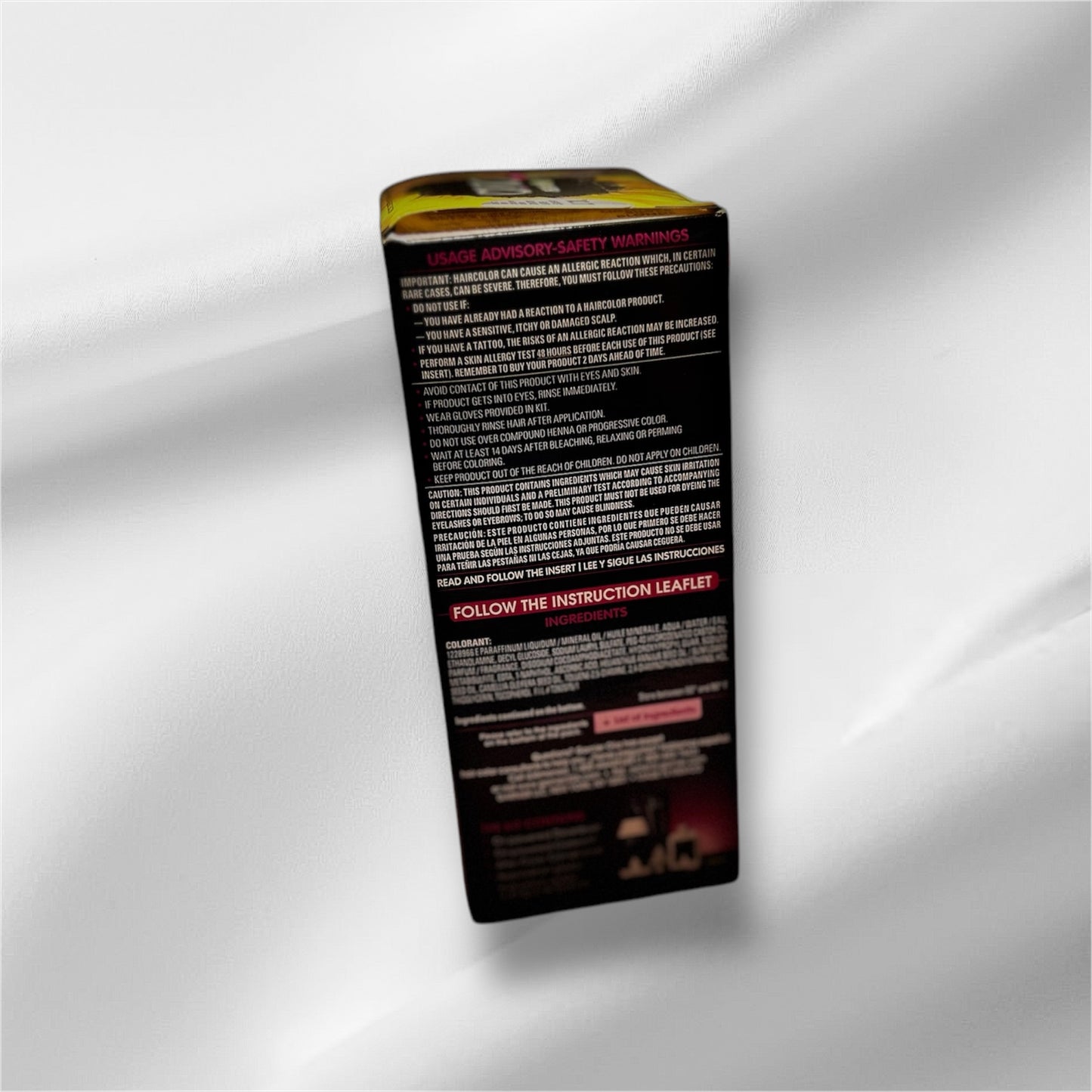 Garnier Olia oil powder, permanent color, no ammonia