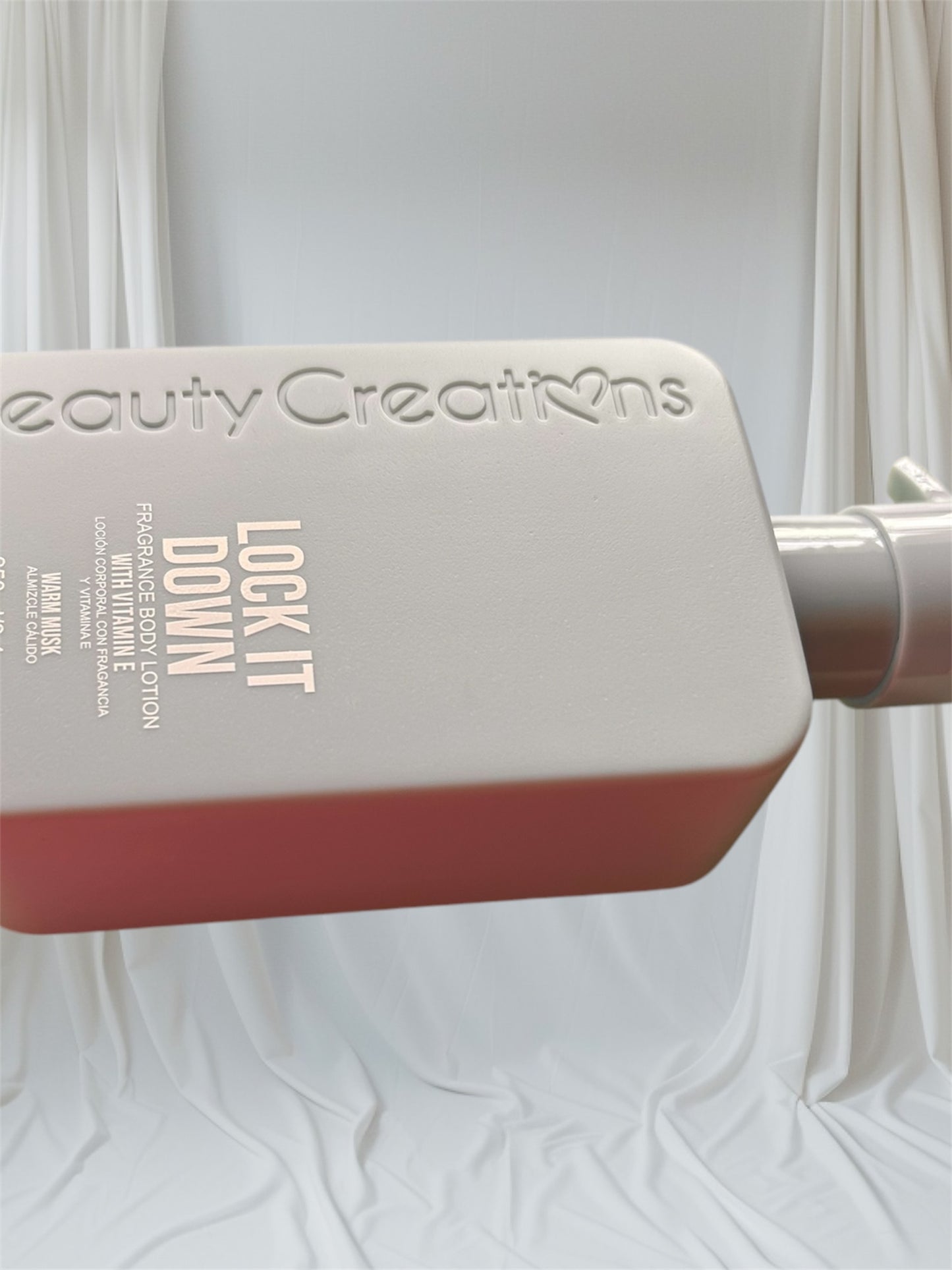 Beauty creations, lock it down, fragrance body lotion