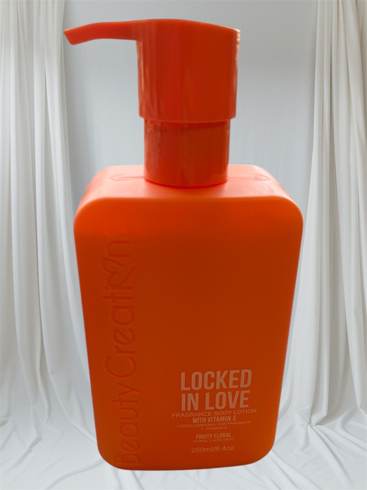 Beauty creations lock in love, fragrance, body lotion