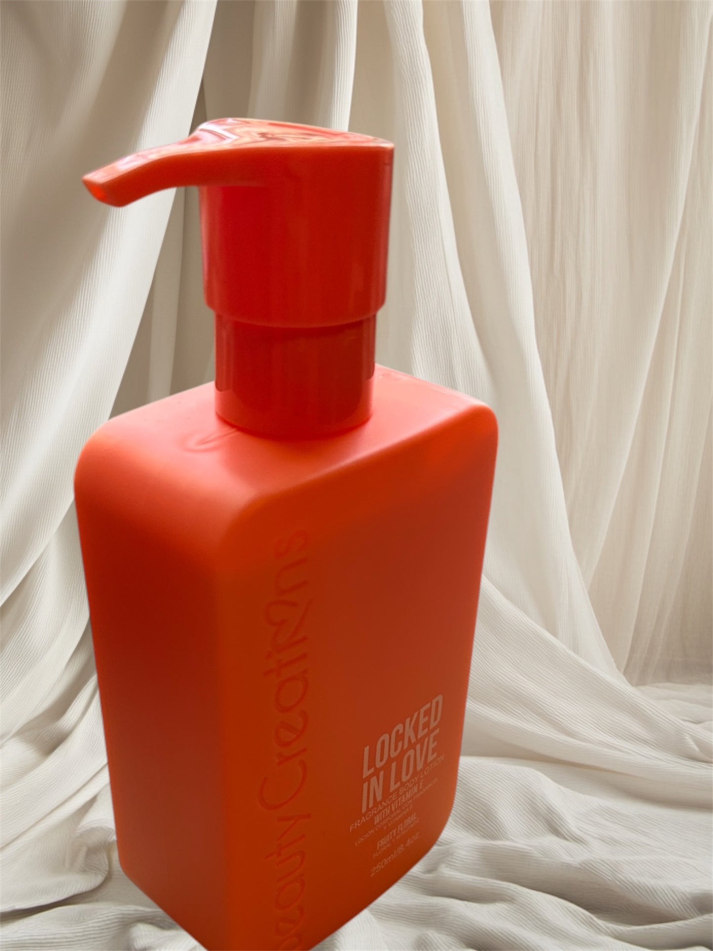 Beauty creations lock in love, fragrance, body lotion