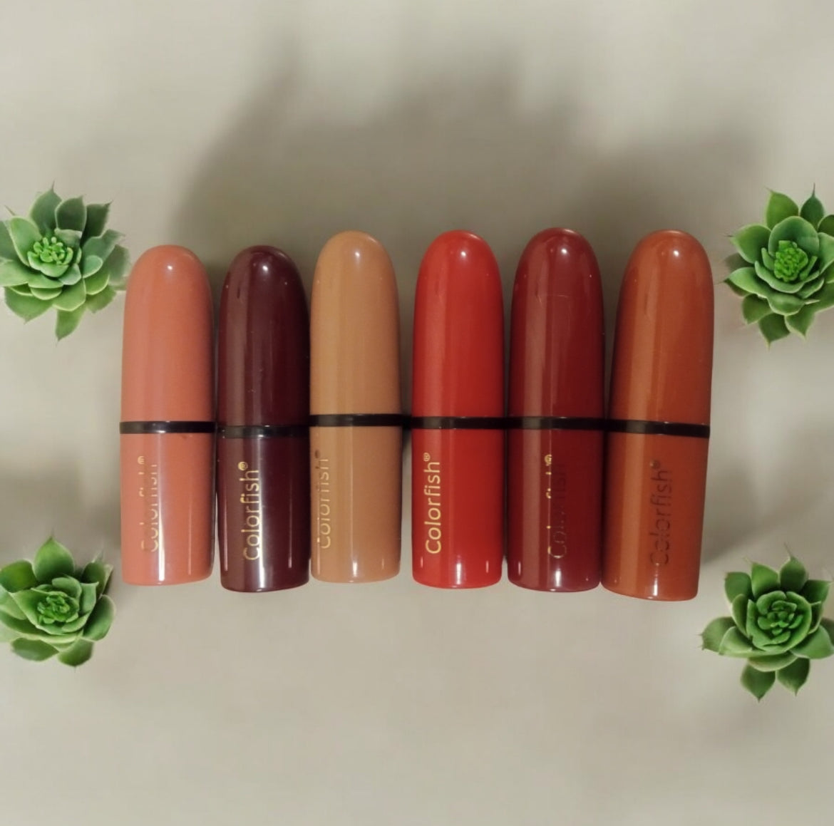 Lipstick with different colors