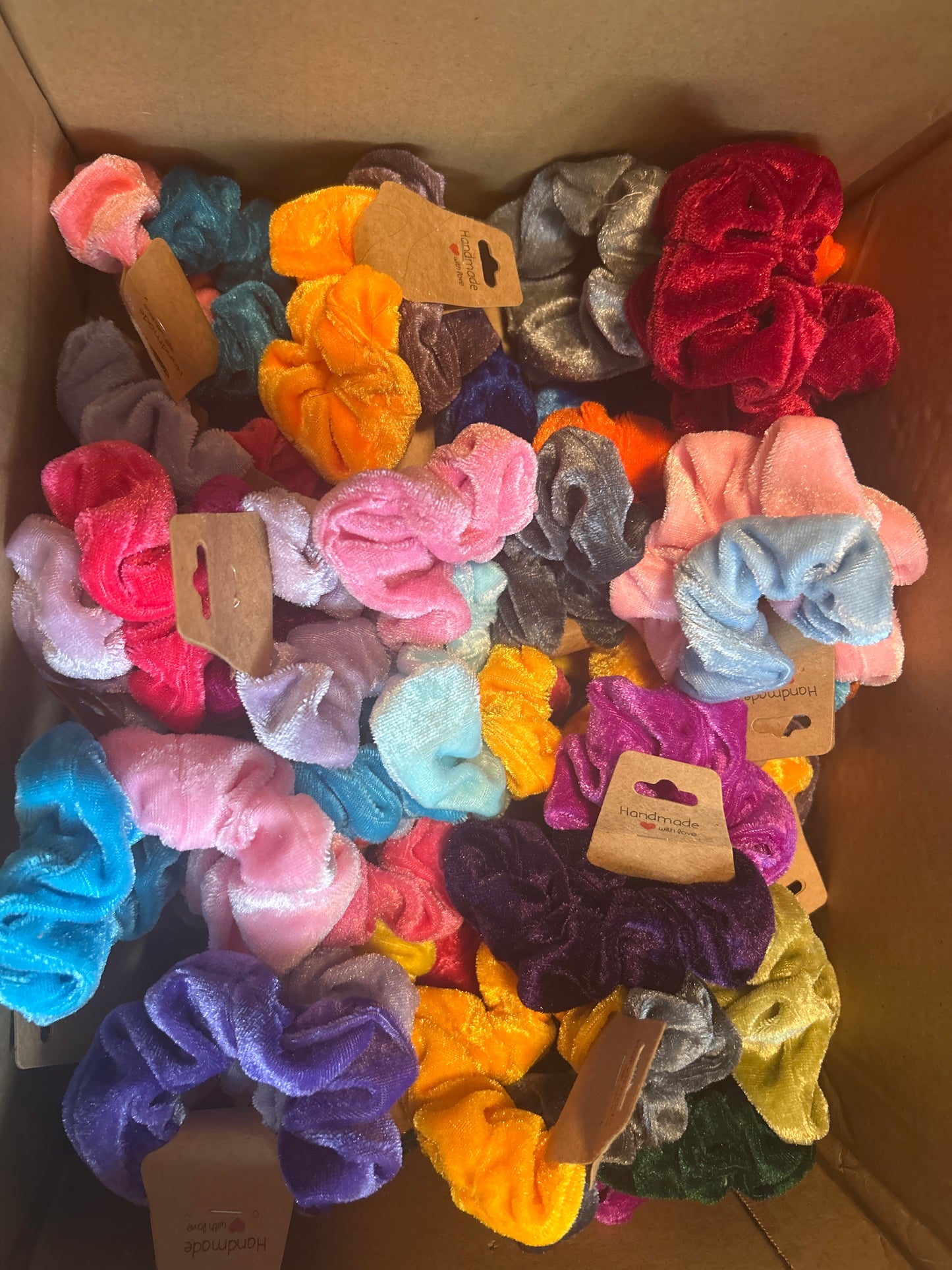Assorted scrunchies