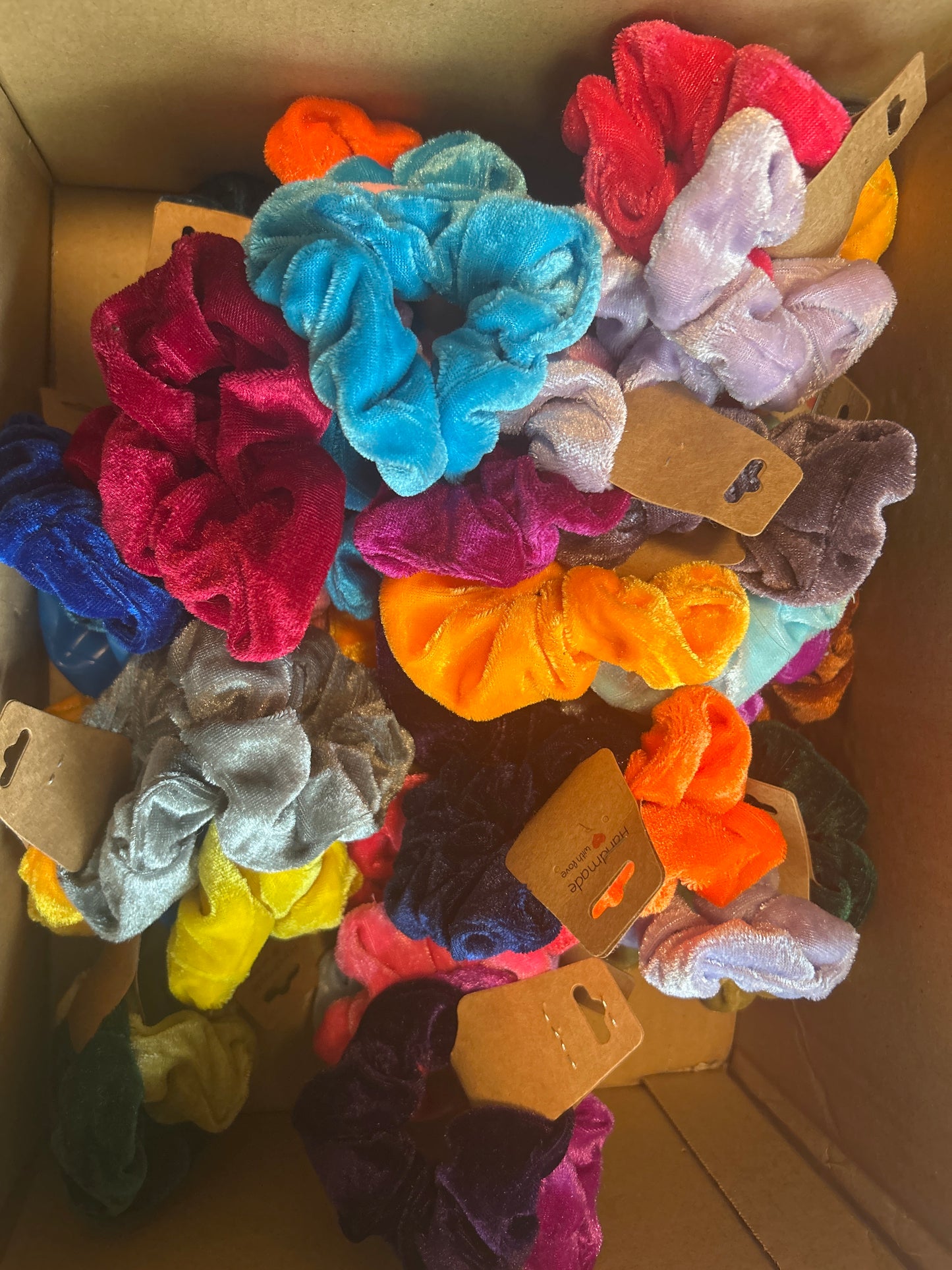 Assorted scrunchies