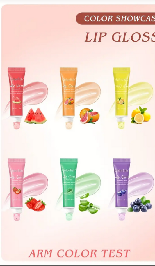 Color fish lip gloss