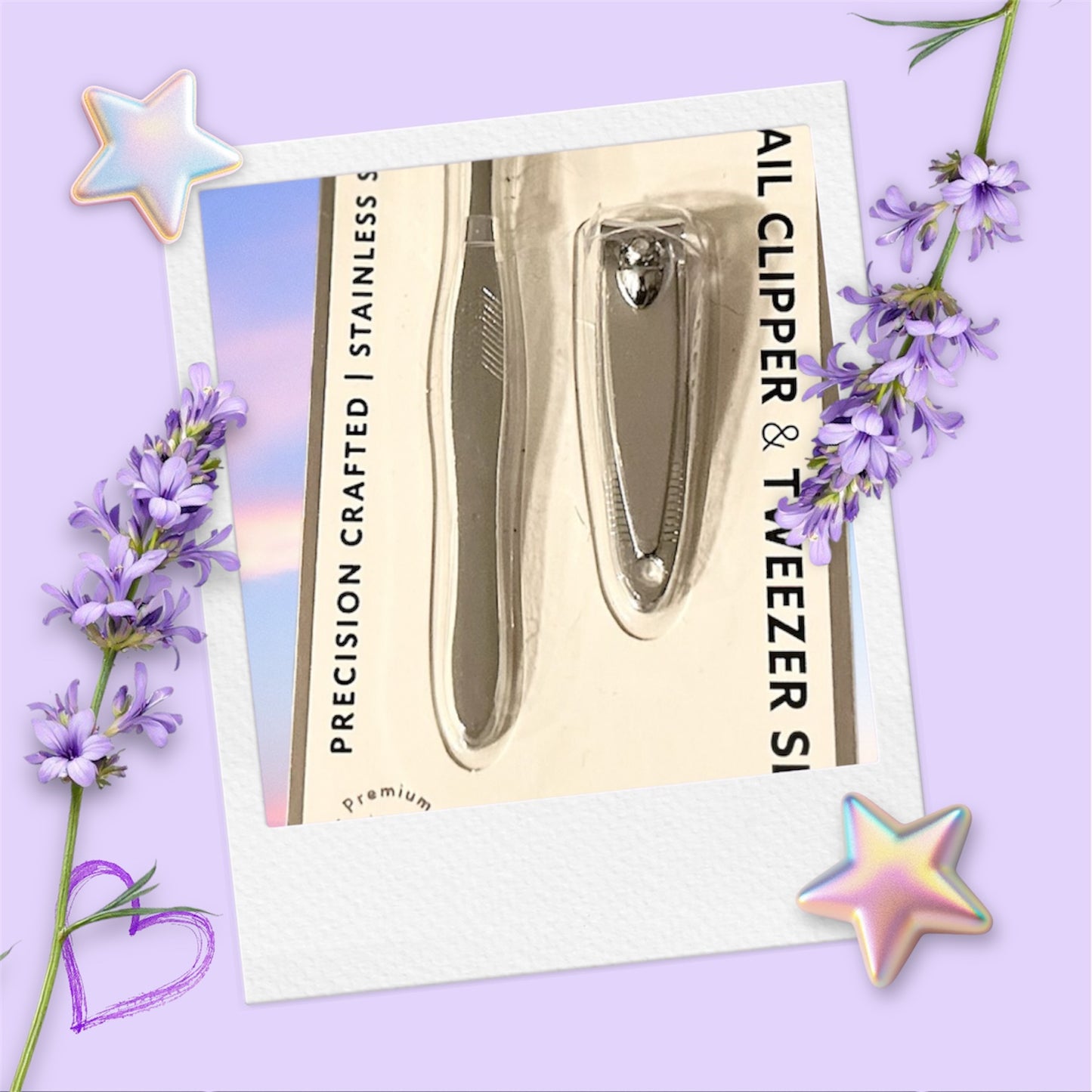 Celavi Nail Clipper & Tweezer Set