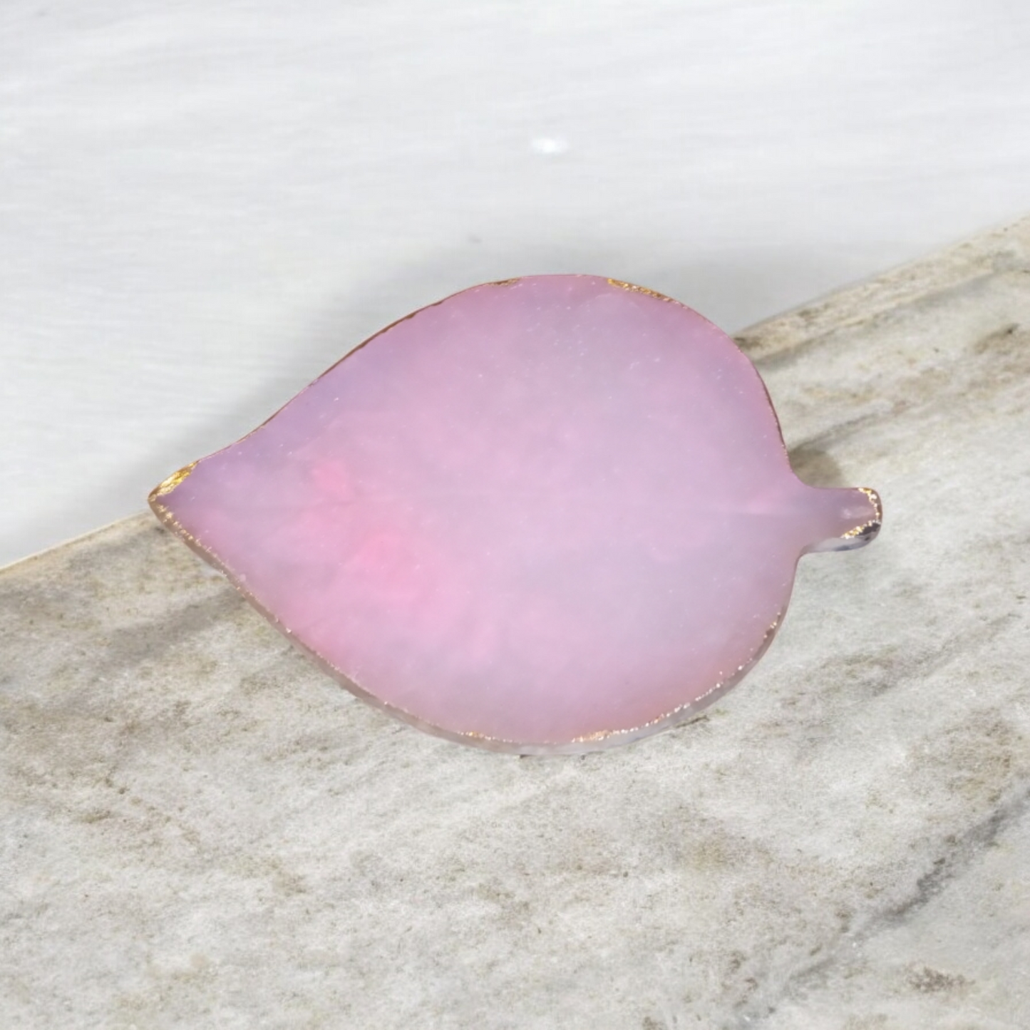 Nail , brush's and dotting tools,Pink leaf resin plate set